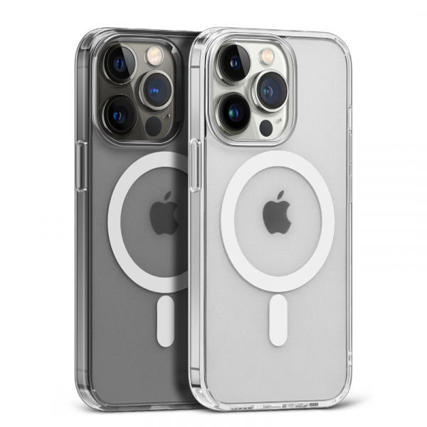 Clear Magnetic Wireless Charging Case For iPhone