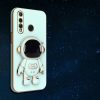 Cute Cartoon Electroplated Astronaut Phone Case For Huawei - Image 4