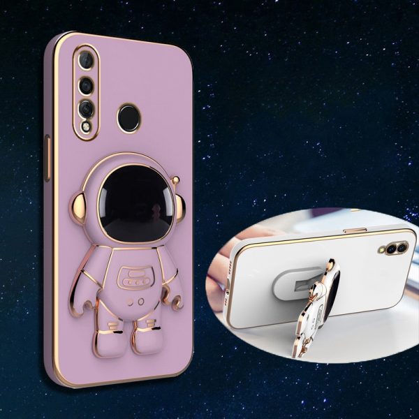 Cute Cartoon Electroplated Astronaut Phone Case For Huawei