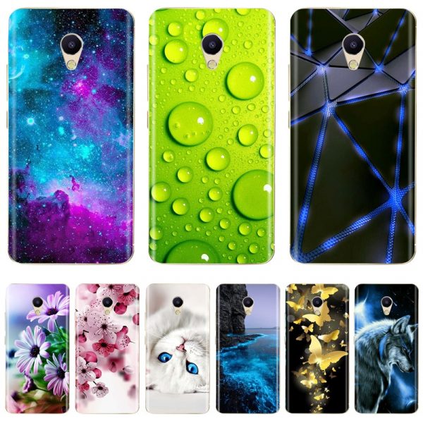For Meizu M6s Case Cartoon