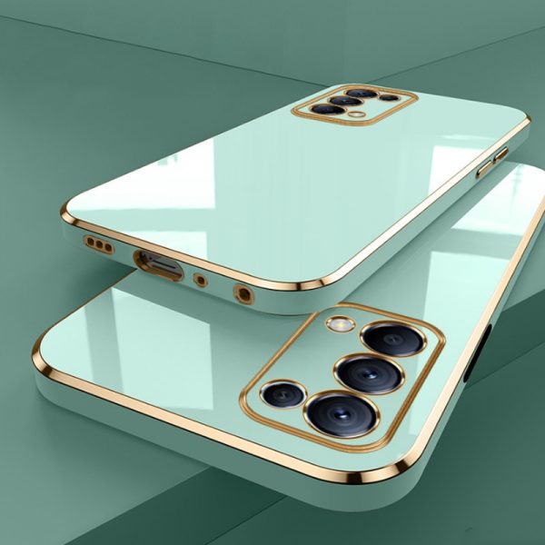 Glossy Plating Soft Cover For OPPO