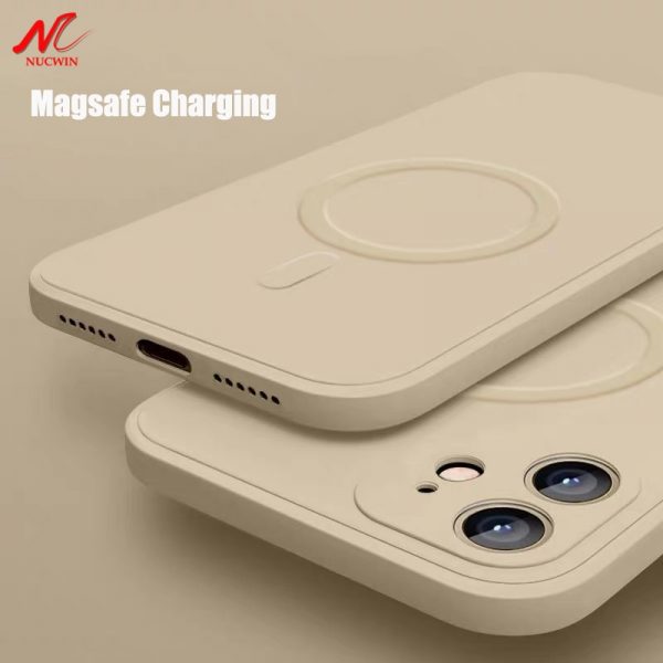 Liquid Silicone Magnetic Case for iPhone