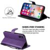 PU Leather Flip Wallet Case For Huawei - Image 4