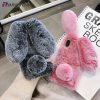 Plush Fur Rabbit Soft Case For Samsung - Image 4